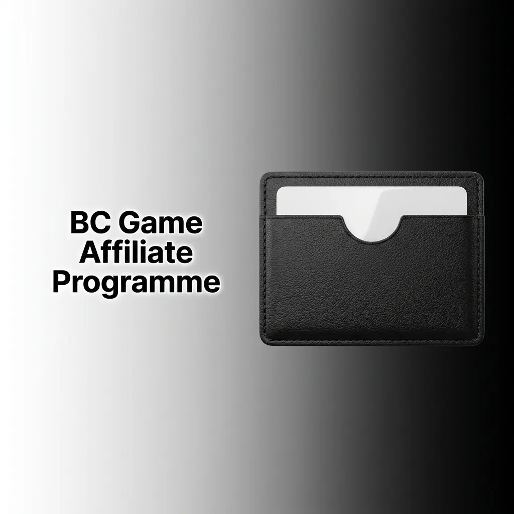 BC Game affiliate programme dashboard showing revenue share commissions and crypto payouts for partners
