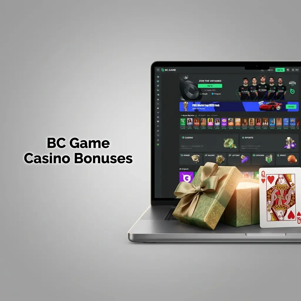 BC Game Casino bonuses for Pakistani players including welcome match, spin lottery, slot races, reload offers, and cashback