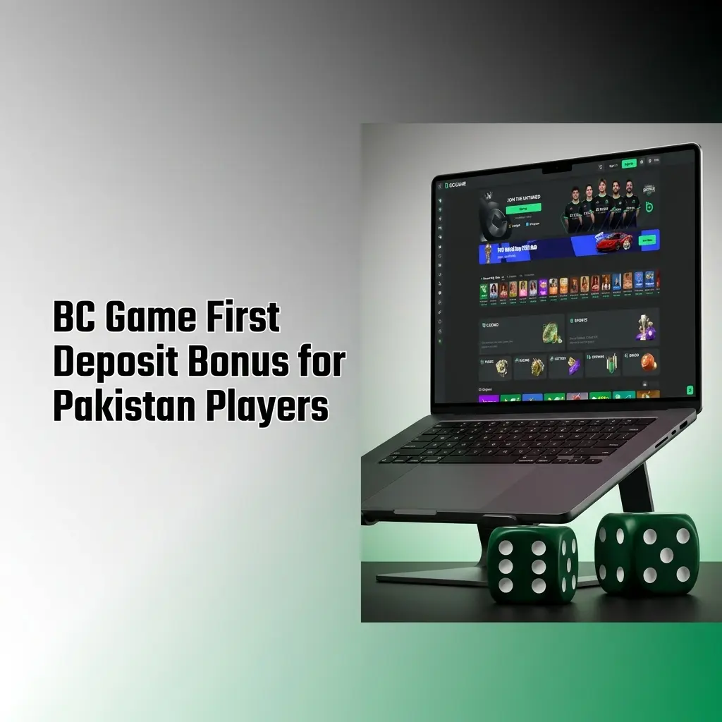 BC Game 300% first deposit bonus for Pakistan players up to PKR 27,000,000 with 30x wagering requirements