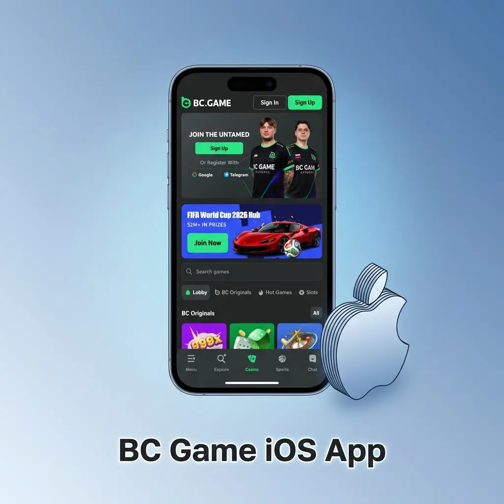 BC Game iOS app download guide for iPhone and iPad running iOS 12.0 or higher via Apple App Store