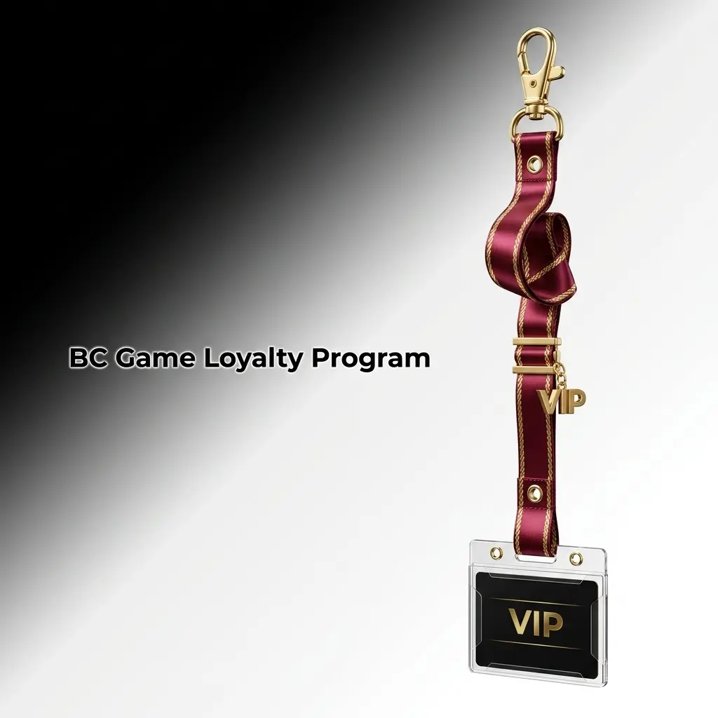 BC Game VIP loyalty program tiered system showing six status levels from Rookie to Platinum with cashback rates and bonuses