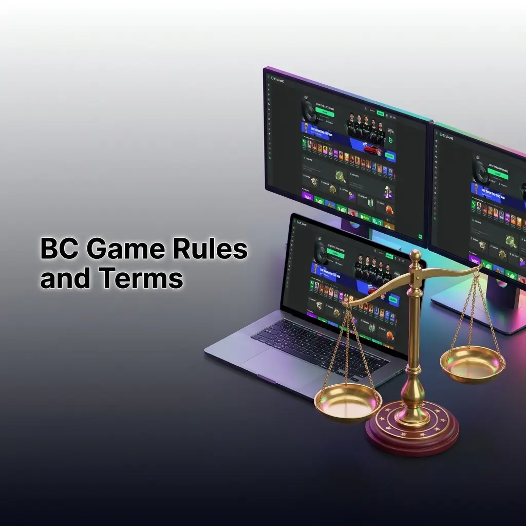 BC Game rules and terms for Pakistan players covering age limits, bonuses, withdrawals, and account verification policies