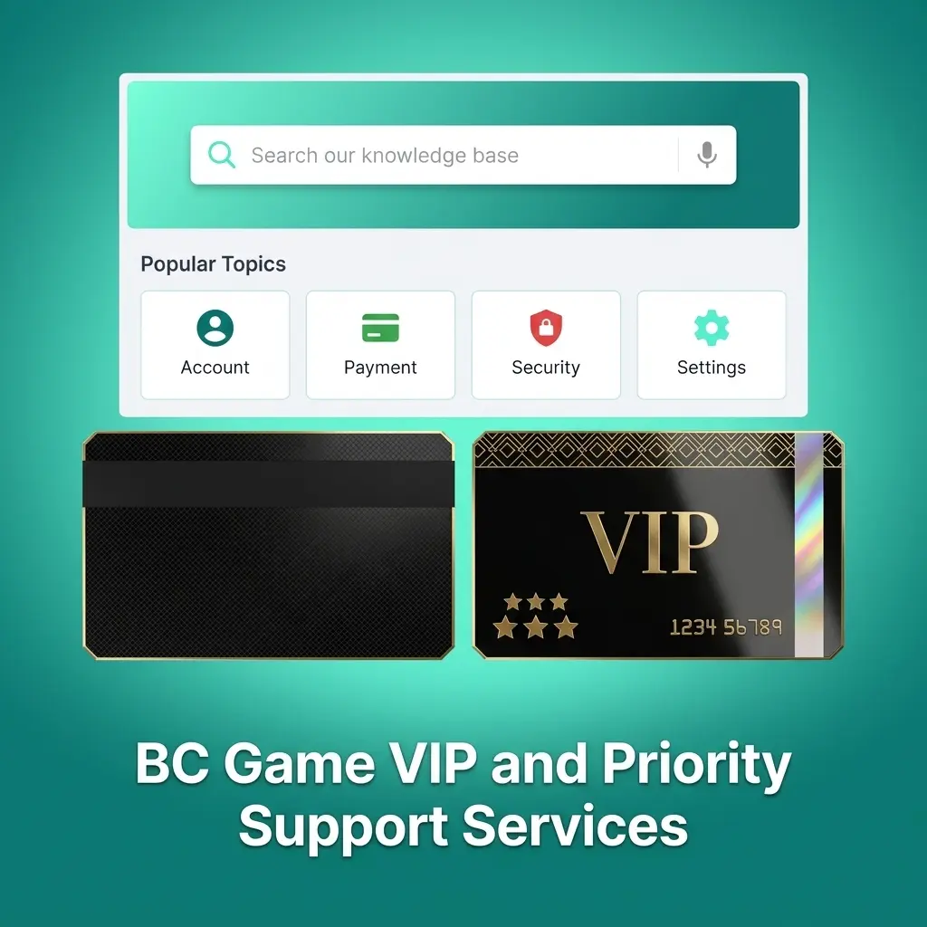 BC Game VIP priority support services offering faster response times and dedicated account management for high-tier members