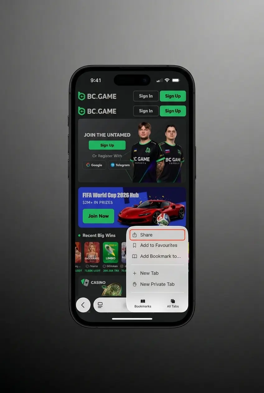 Step-by-step guide to downloading the BC Game iOS app on iPhone or iPad via the Apple App Store