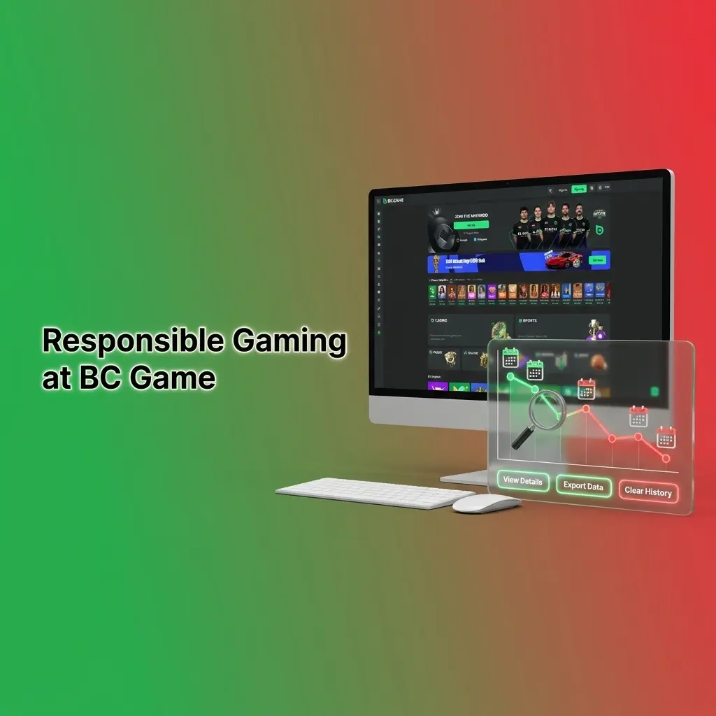 BC Game responsible gaming tools including deposit limits, session controls, self-exclusion options, and problem gambling support resources