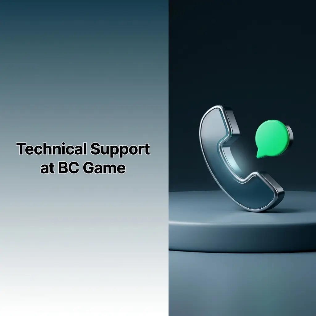 BC Game technical support channels for login, payment, and app issues via live chat and email